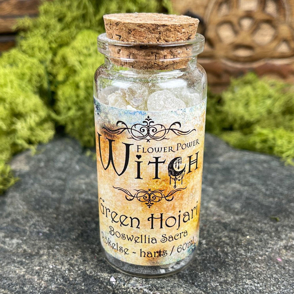 Green Hojari rökelseharts 60 ml Flower Power Witch