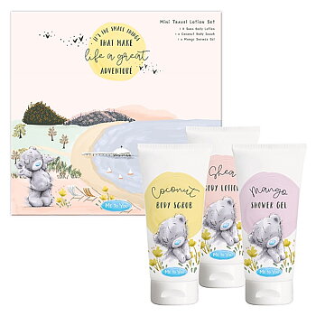 Presentset - Body Scrub + Body Lotion + Shower Gel - Me To You 