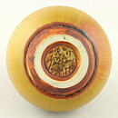 Carl-Harry Stålhane (1967) Unique Yellow Swelling Vase 10 cm