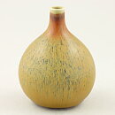 Carl-Harry Stålhane (1967) Unique Yellow Swelling Vase 10 cm