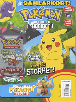 Pokemon magasin nr 3 2024, Extra: Fun pack, Scarlet & Violet Paldea Evolved!