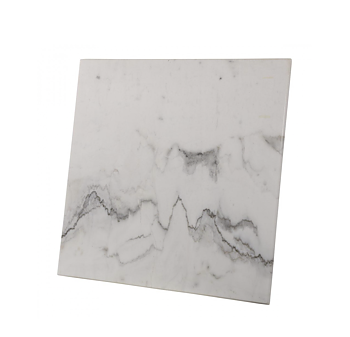 Bistrobord vit marmor 60x 60 cm skivan