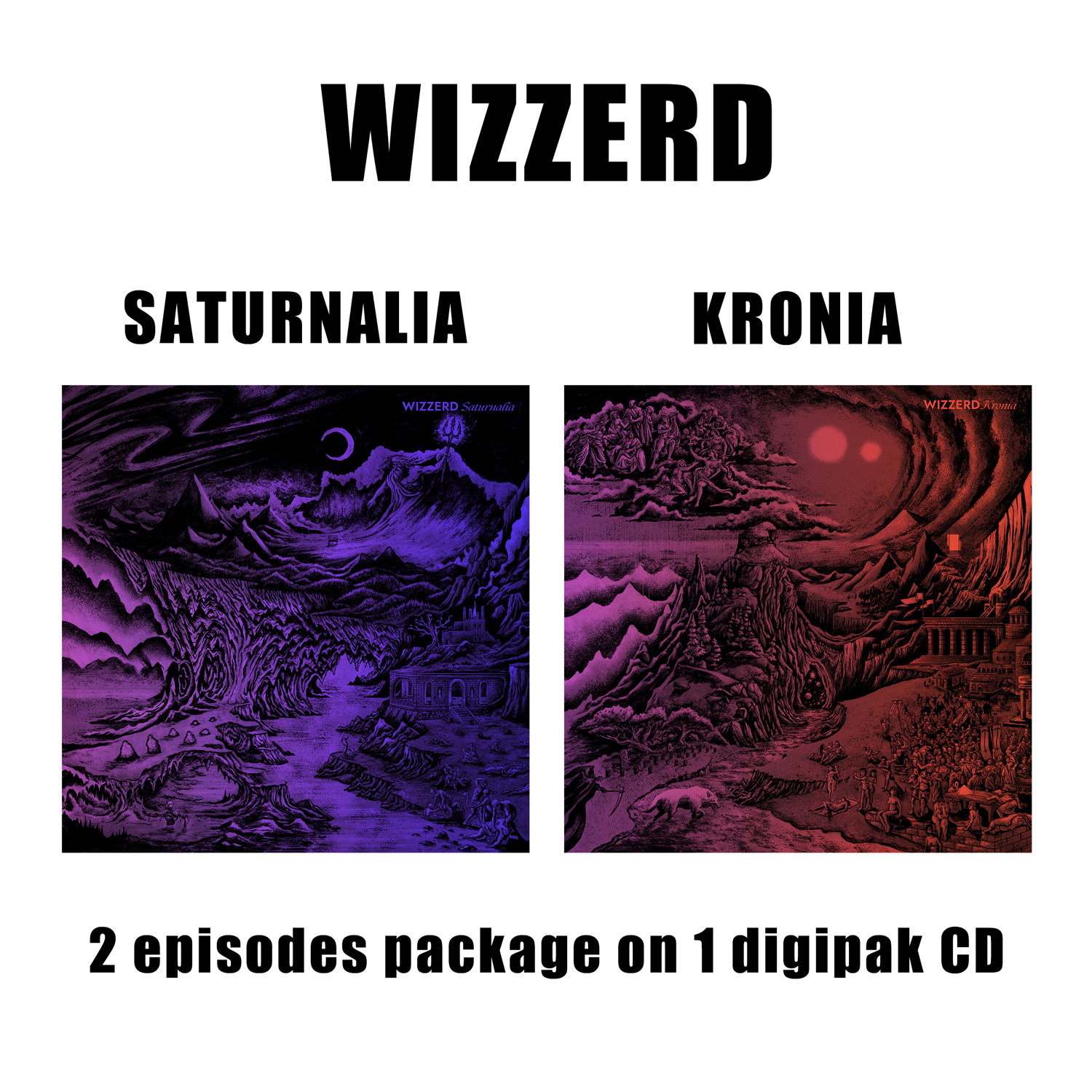 WIZZERD - Solstice: Kronia/Saturnalia - CD (Digipack)