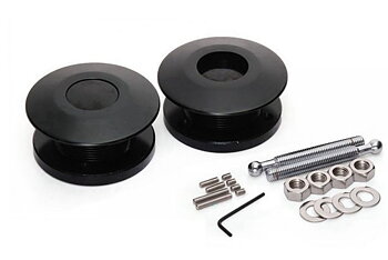 Huvlås Push Clip 63mm 2st - Svarta