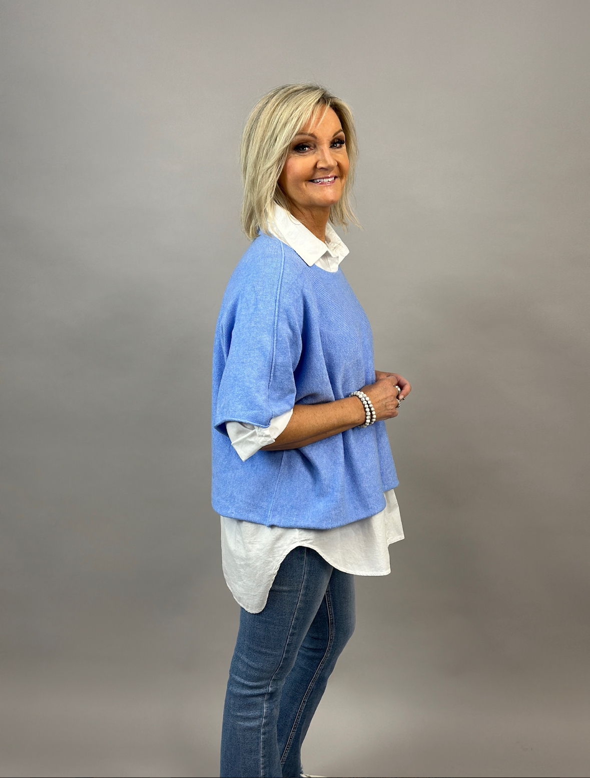 Nessa Poncho tröja - 5