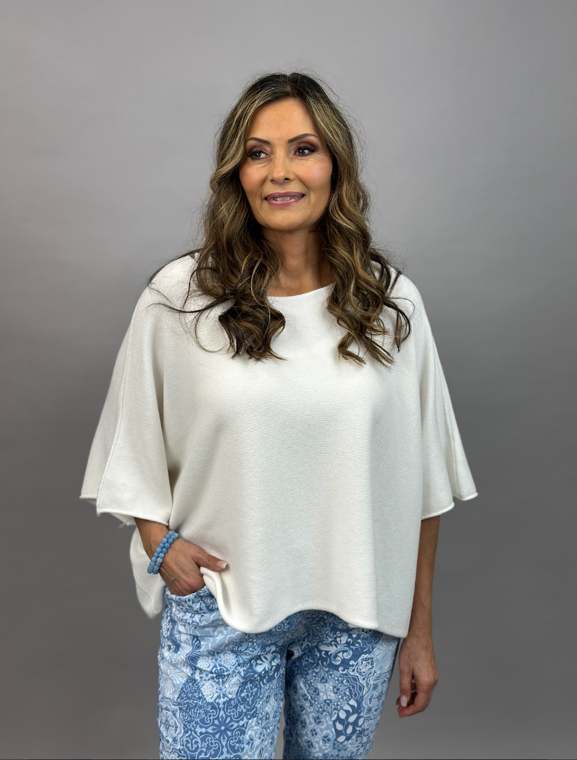 Nessa Poncho tröja - 4