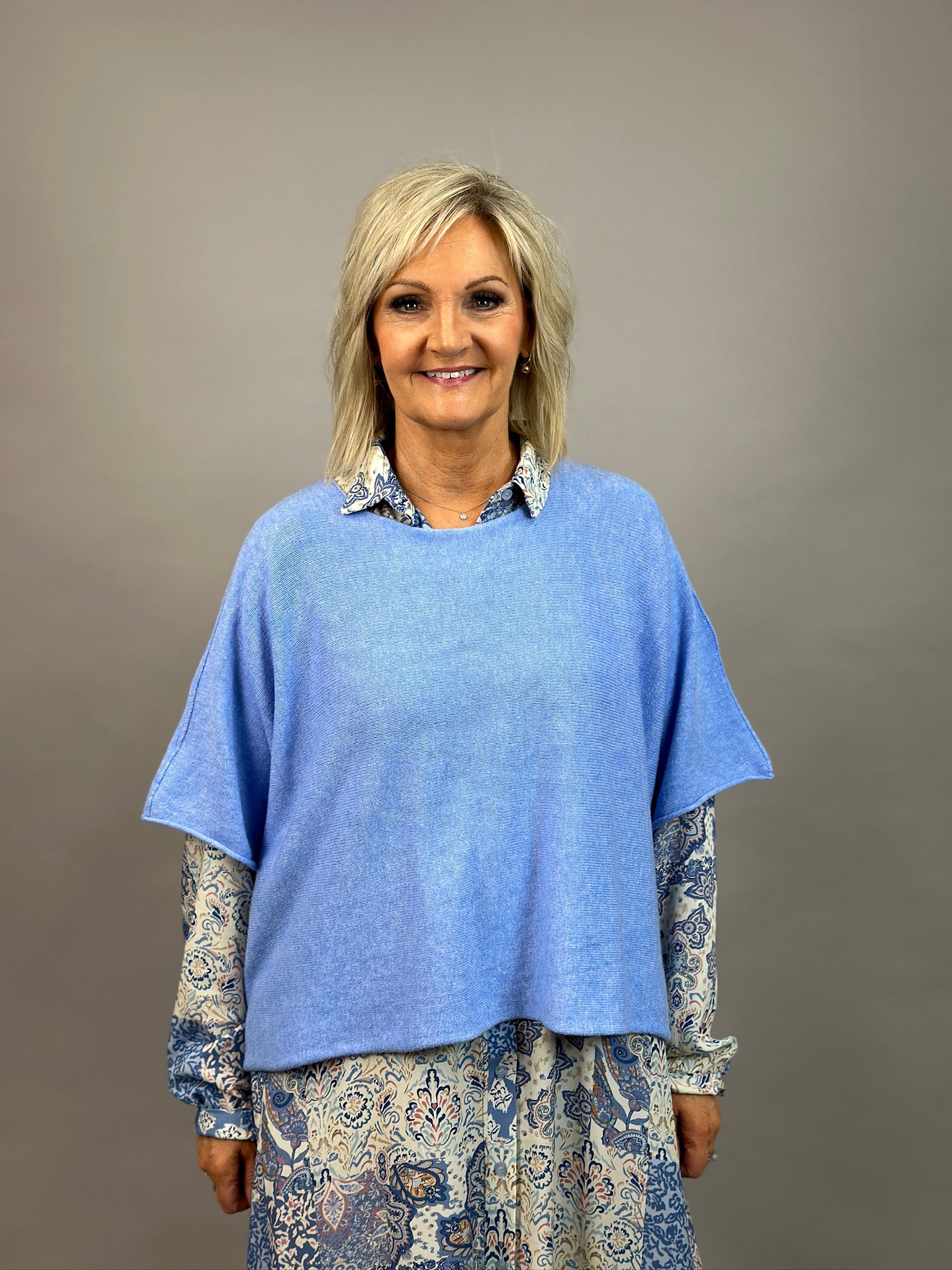 Nessa Poncho tröja - 7