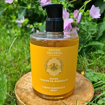 Panier des Sens Honey Marseille Flytande Tvål (500 ml) 