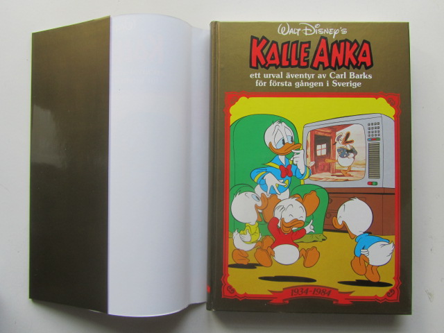 Kalle Anka Guldbok 01 1:a upplagan Fn - 3