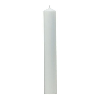 Altarljus 60x400 mm med borrat hål 10x40mm