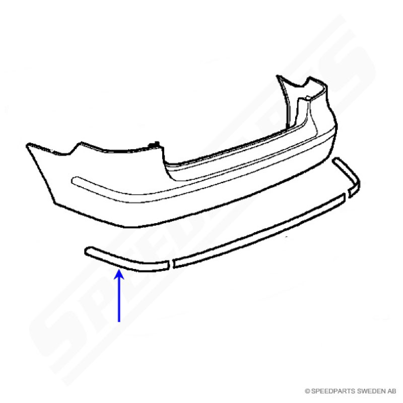 Decor trim 9-3 03-07 RL - 2