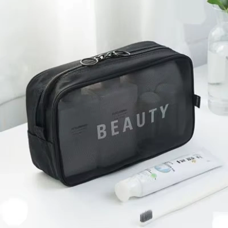 Make-up bag i mesh