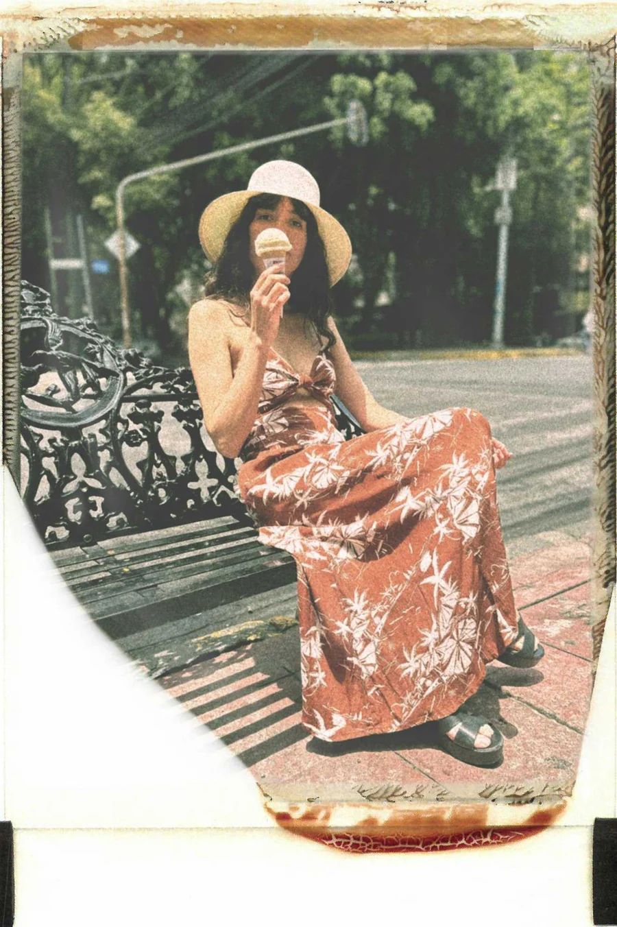 Klänning Riviera dress sepia - 6