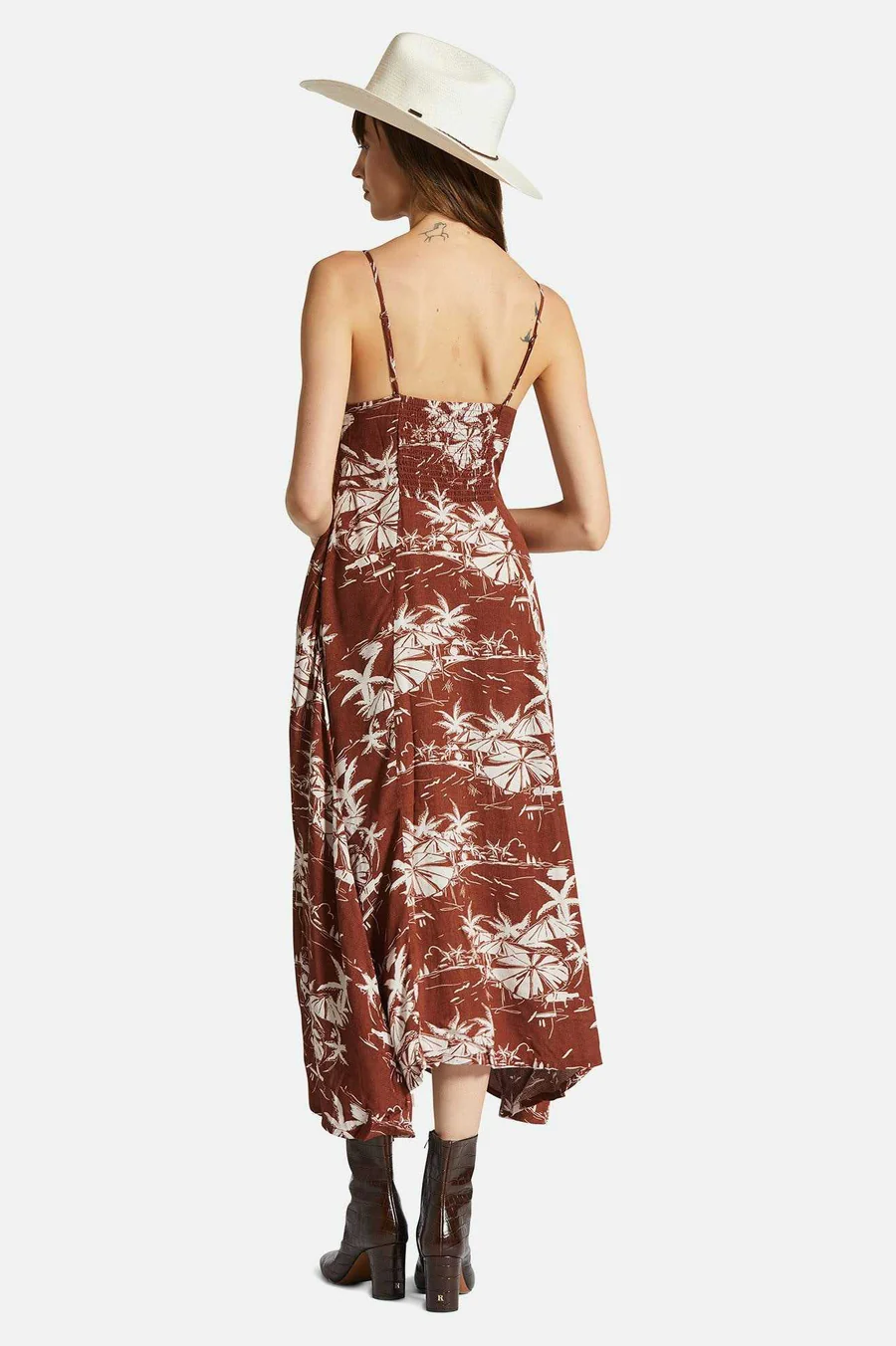 Klänning Riviera dress sepia - 3