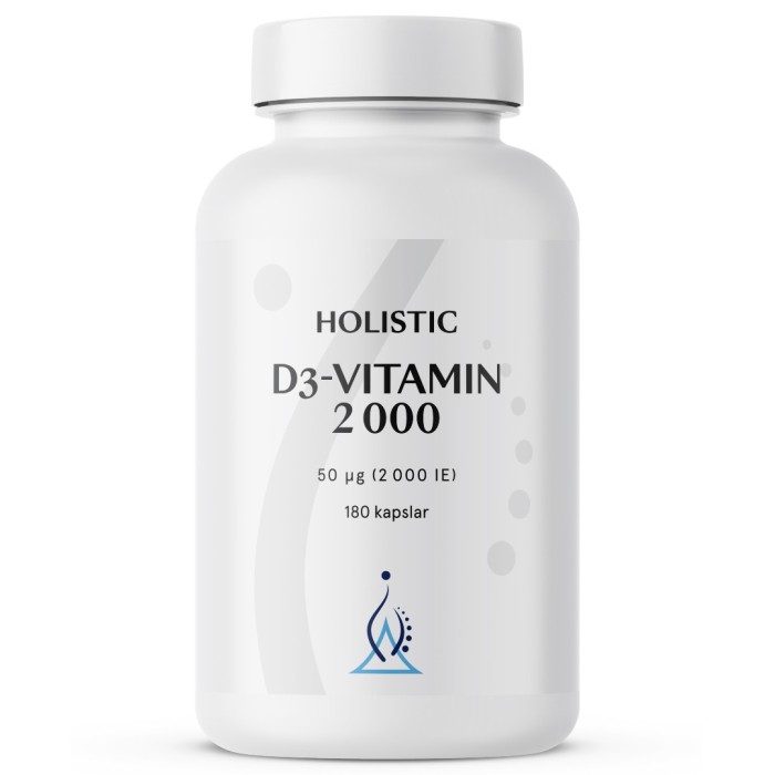 D-vitamin (D3) 2000 IE  50 mcg 180 kapslar