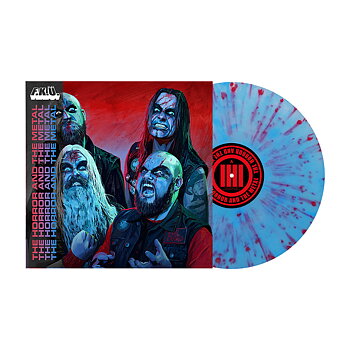 F.K.Ü - THE HORROR AND THE METAL (RED/BLUE SWIRL VINYL LP) LIMITED EDT.
