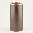 John Andersson (1950s) Brown Cylinder Vase 14 cm