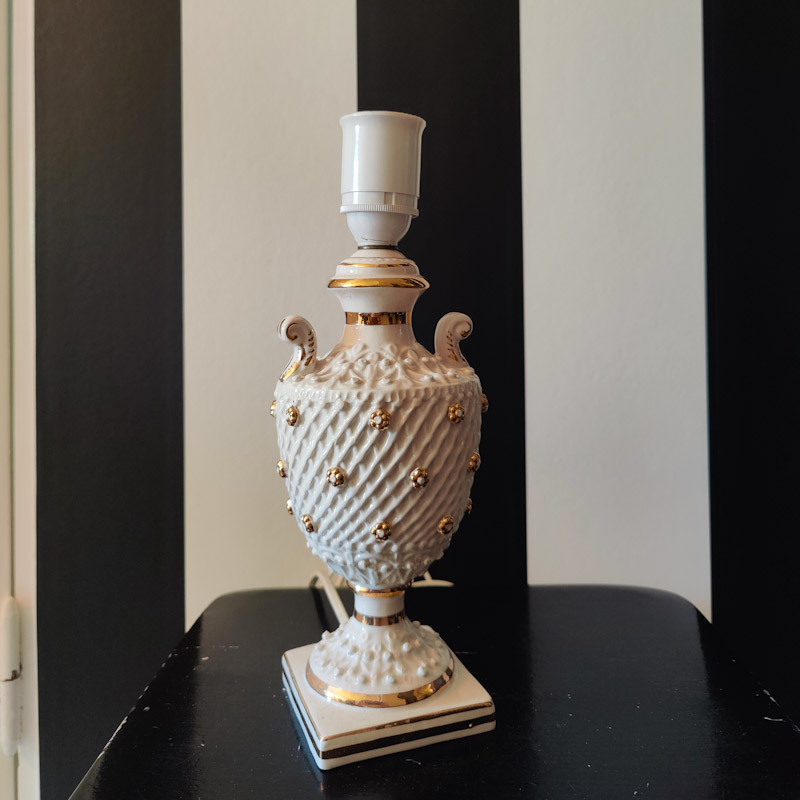 Lampfot i keramik