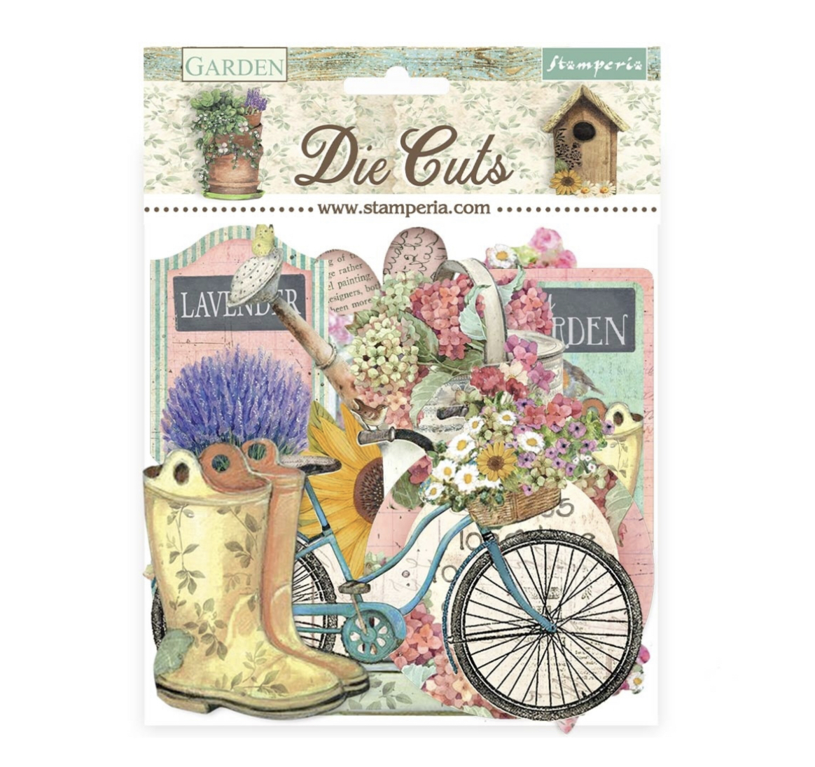 Stamperia Garden Die Cuts 