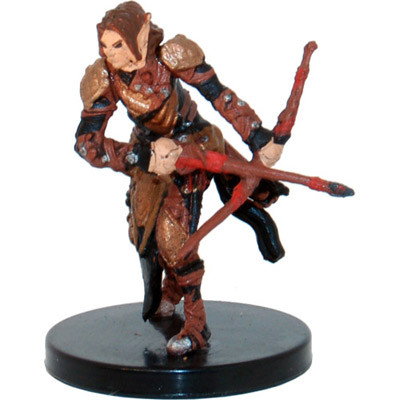 Pathfinder Battles: Legendary Adventures #24b Elf Ranger (Bow & Arrow) (U)