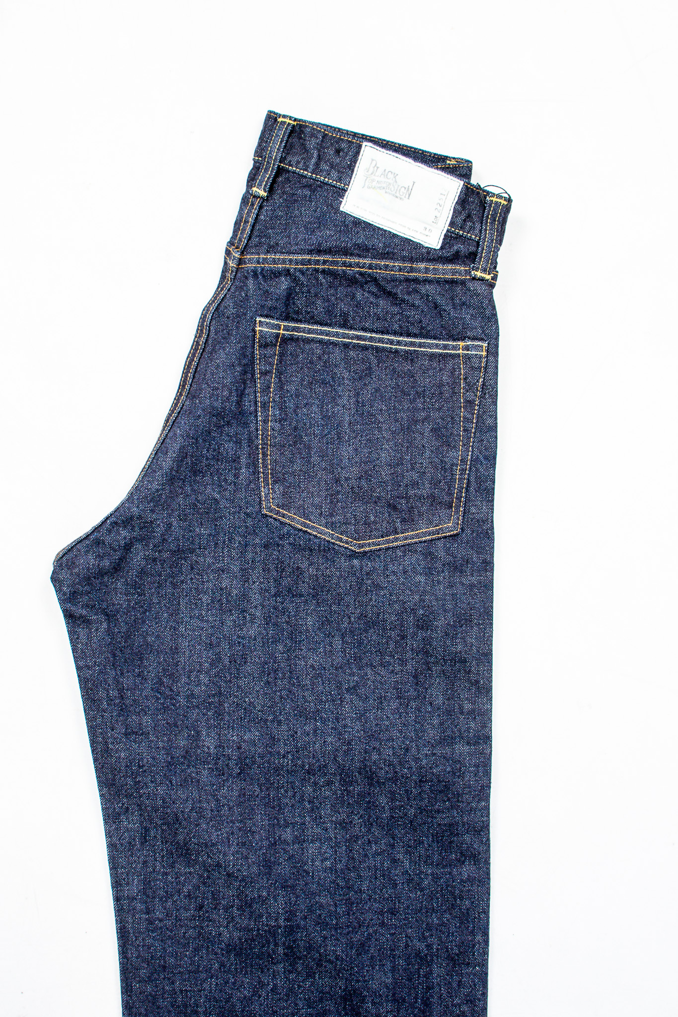 Black Sign - 14oz BS Denim Wide Straight Jeans - 4
