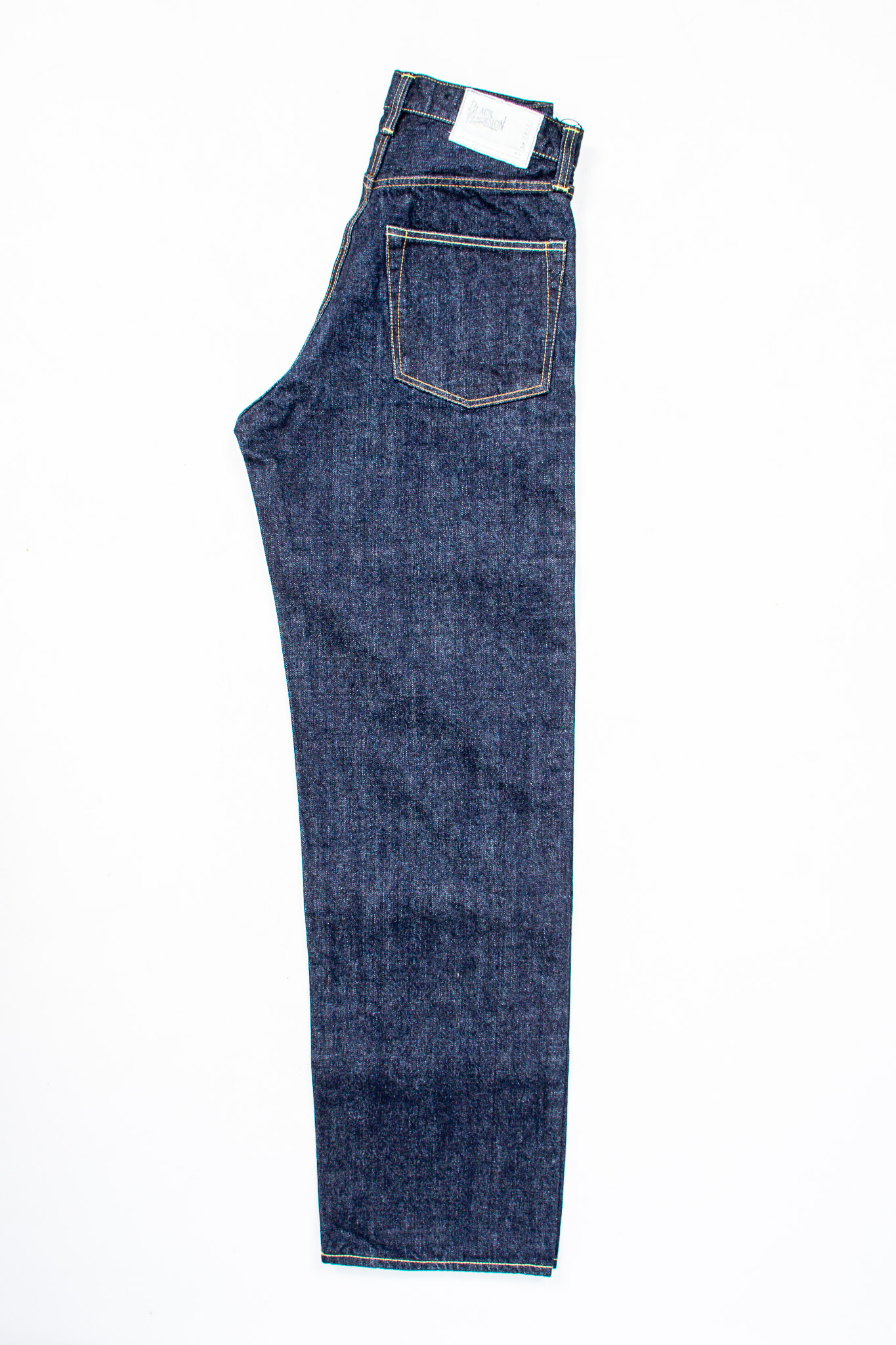 Black Sign - 14oz BS Denim Wide Straight Jeans - 3