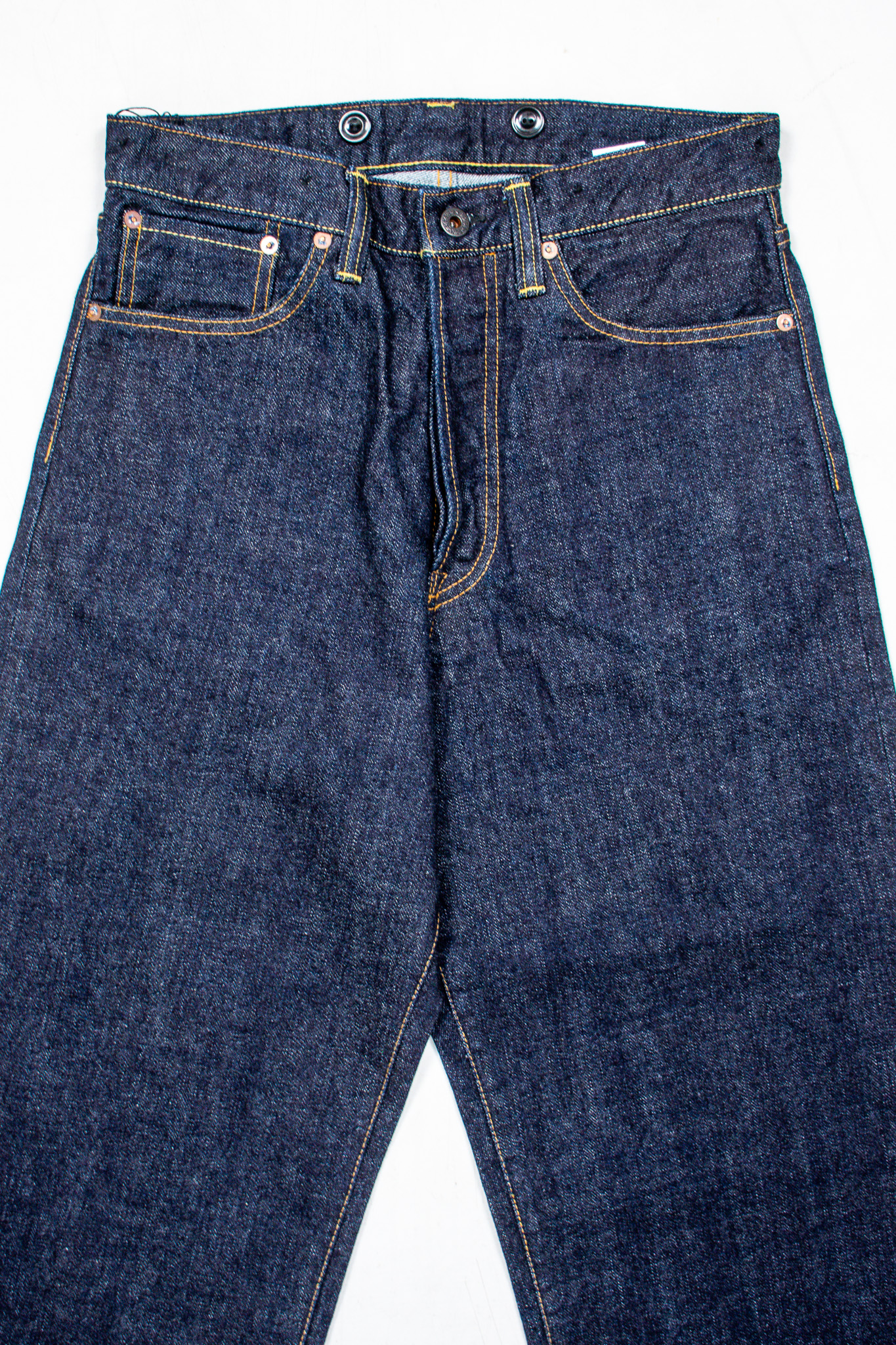Black Sign - 14oz BS Denim Wide Straight Jeans - 6