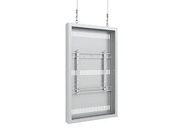 M Pro Series Enclosure 50" Wire Medium White