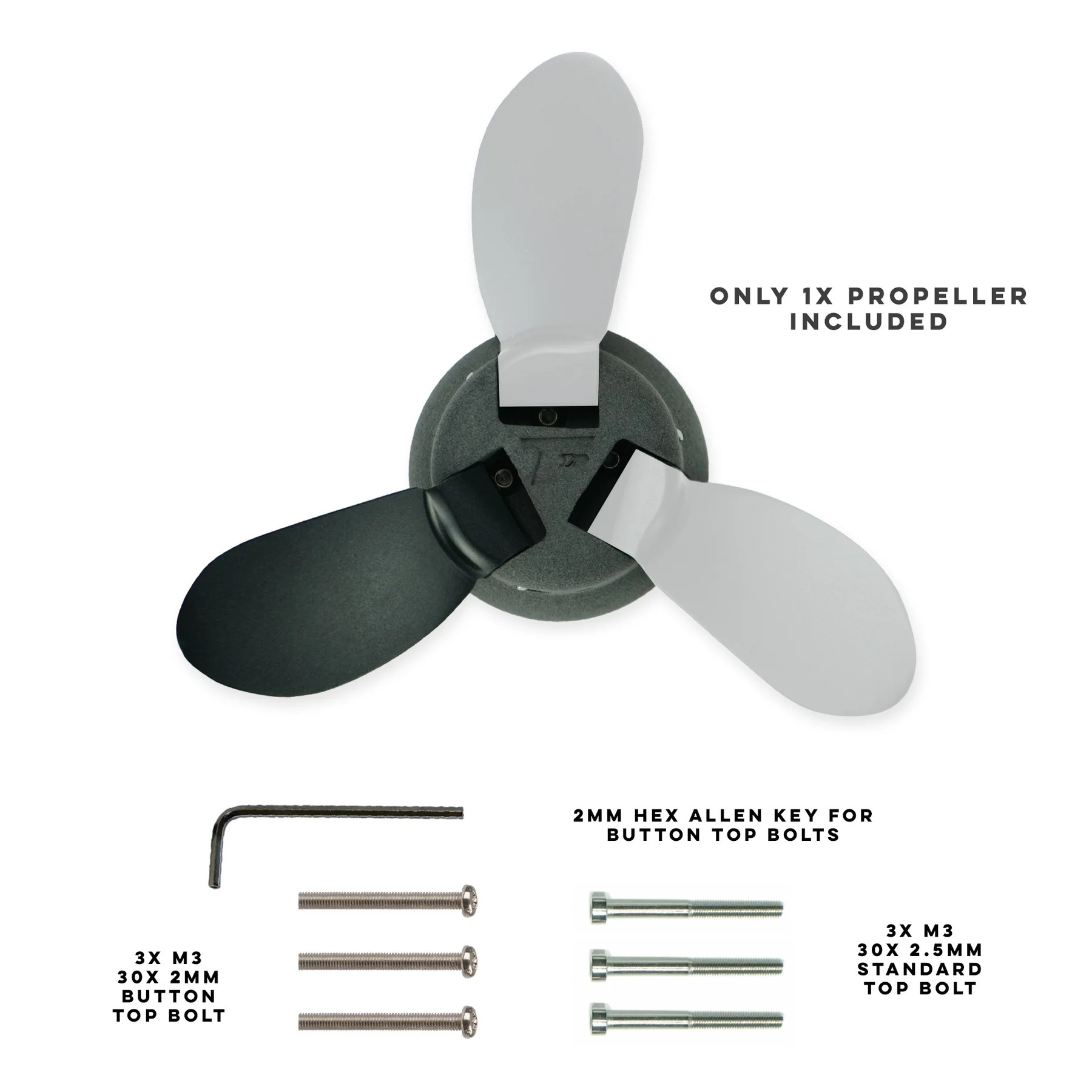 Foil Drive Three blade propeller Upgrade - 2