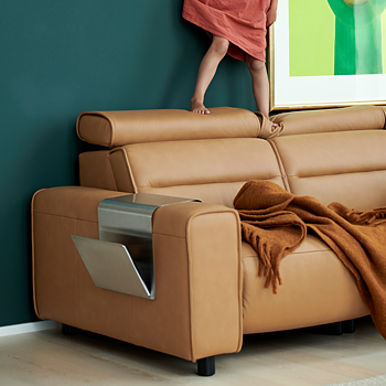 Emily 2-Sits soffa med brett armstöd (flera val) - Stressless®