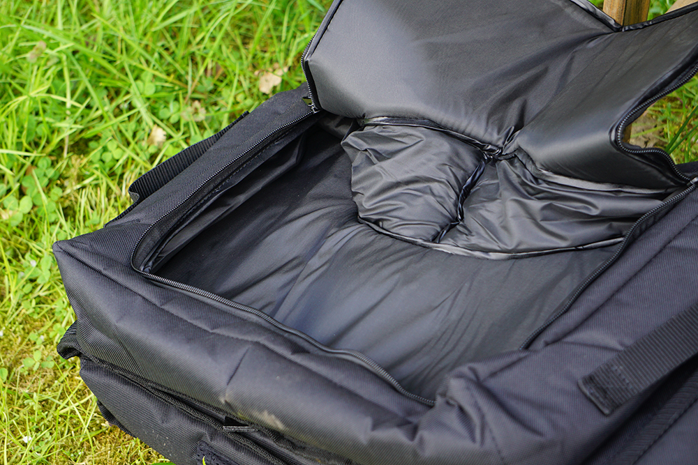 Backpack saddlebag (padded) incl. two bottles (English/Western), black - 8