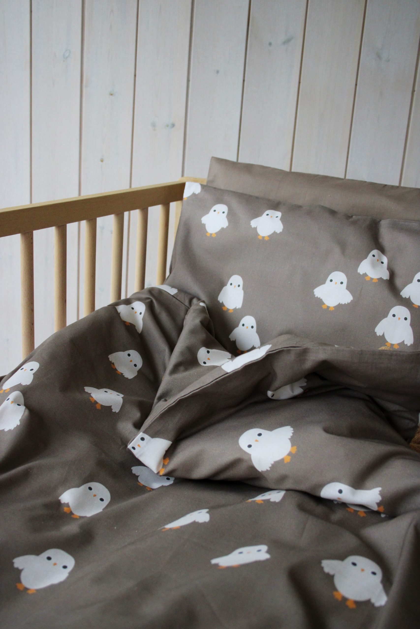 Rätt Start Spjälskydd  Spjälsäng - Owls Brun - 2