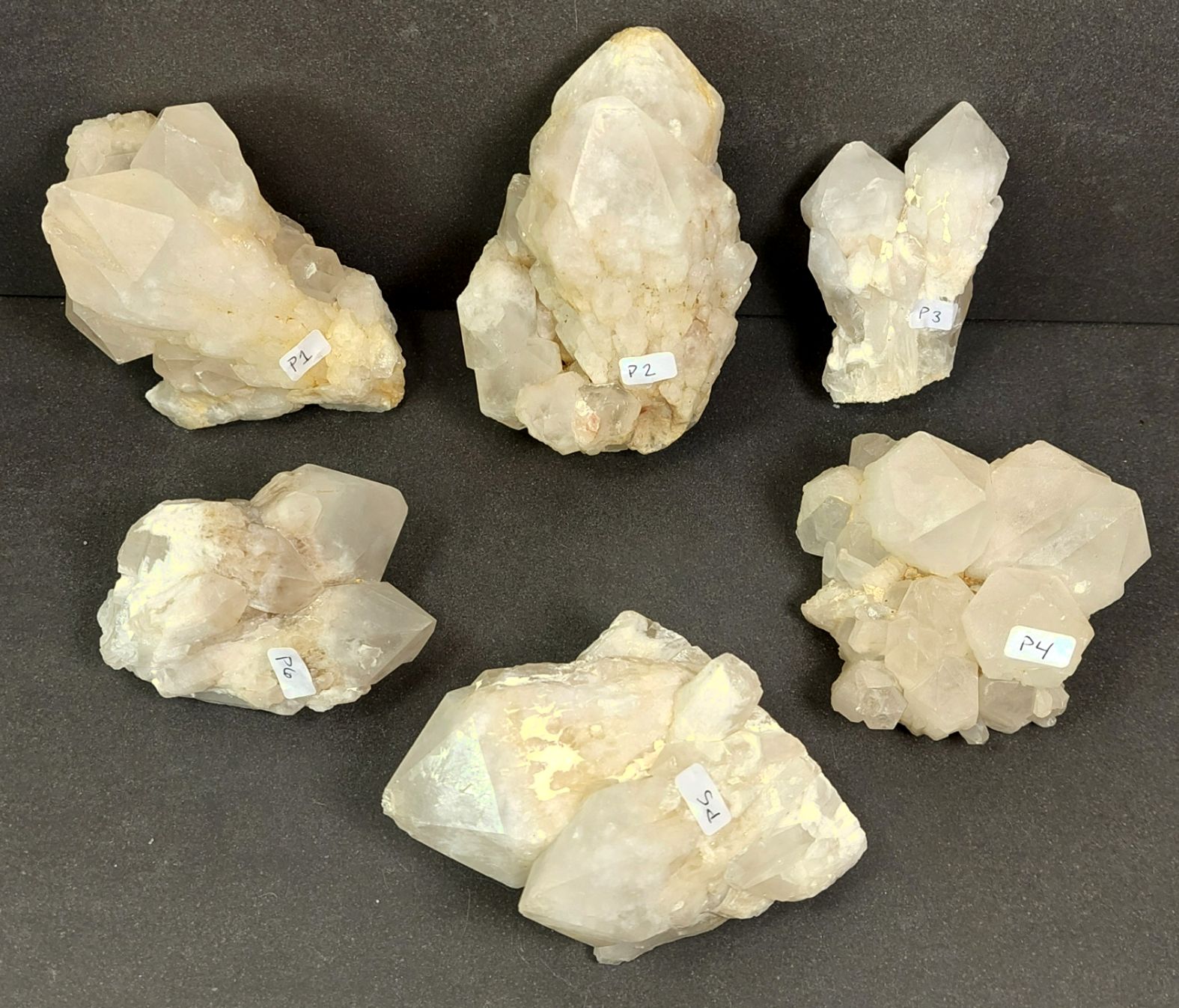 Ananas Kvarts (Pineapple Quartz/Candle Quartz) - Naturlig Spets 