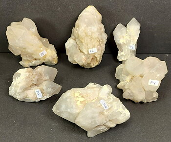 Ananas Kvarts (Pineapple Quartz/Candle Quartz) - Naturlig Spets 
