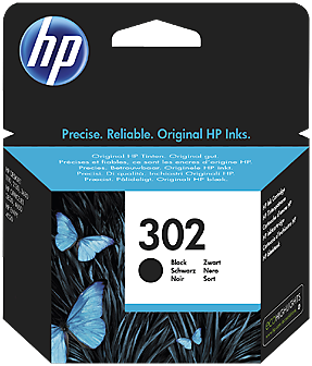 HP 302 Svart