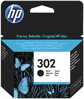 HP 302 Svart