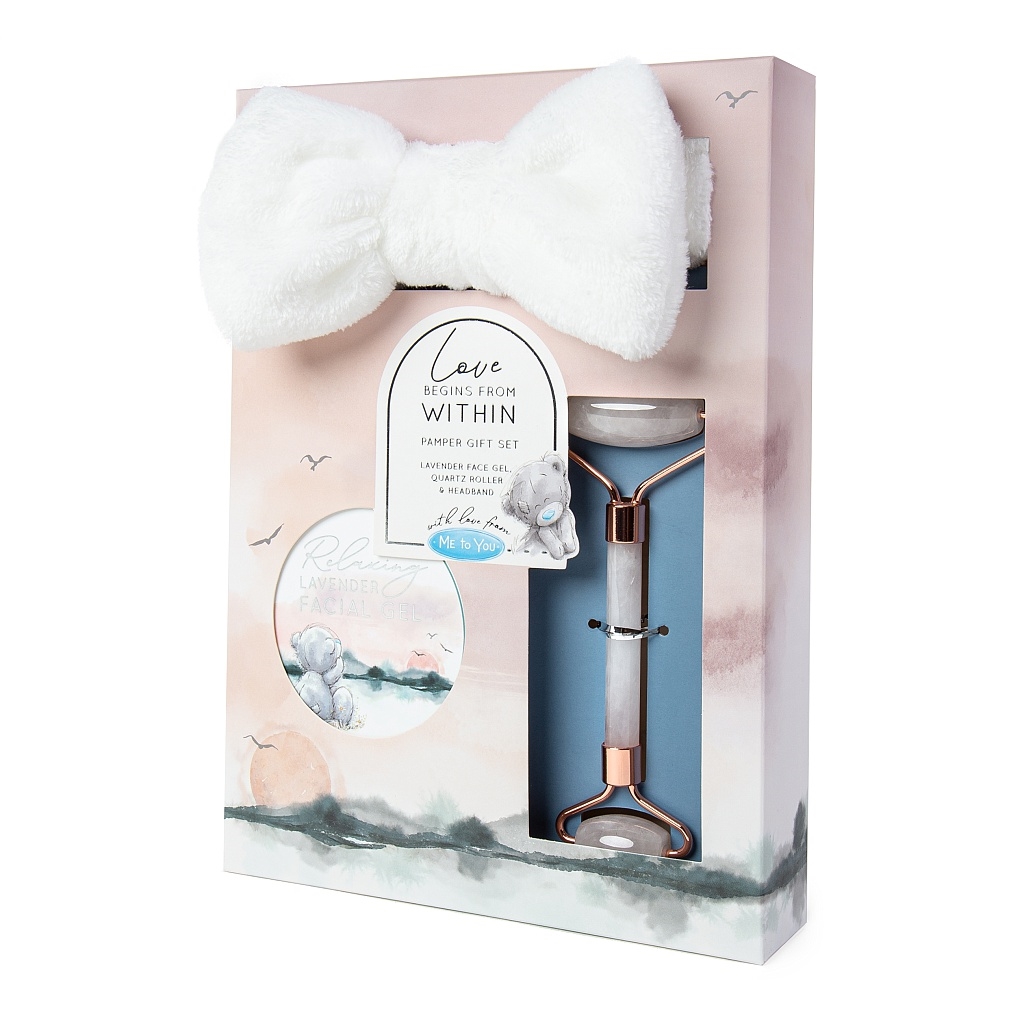 Presentset - Facial Roller Gel and Headband Set - Me To You 