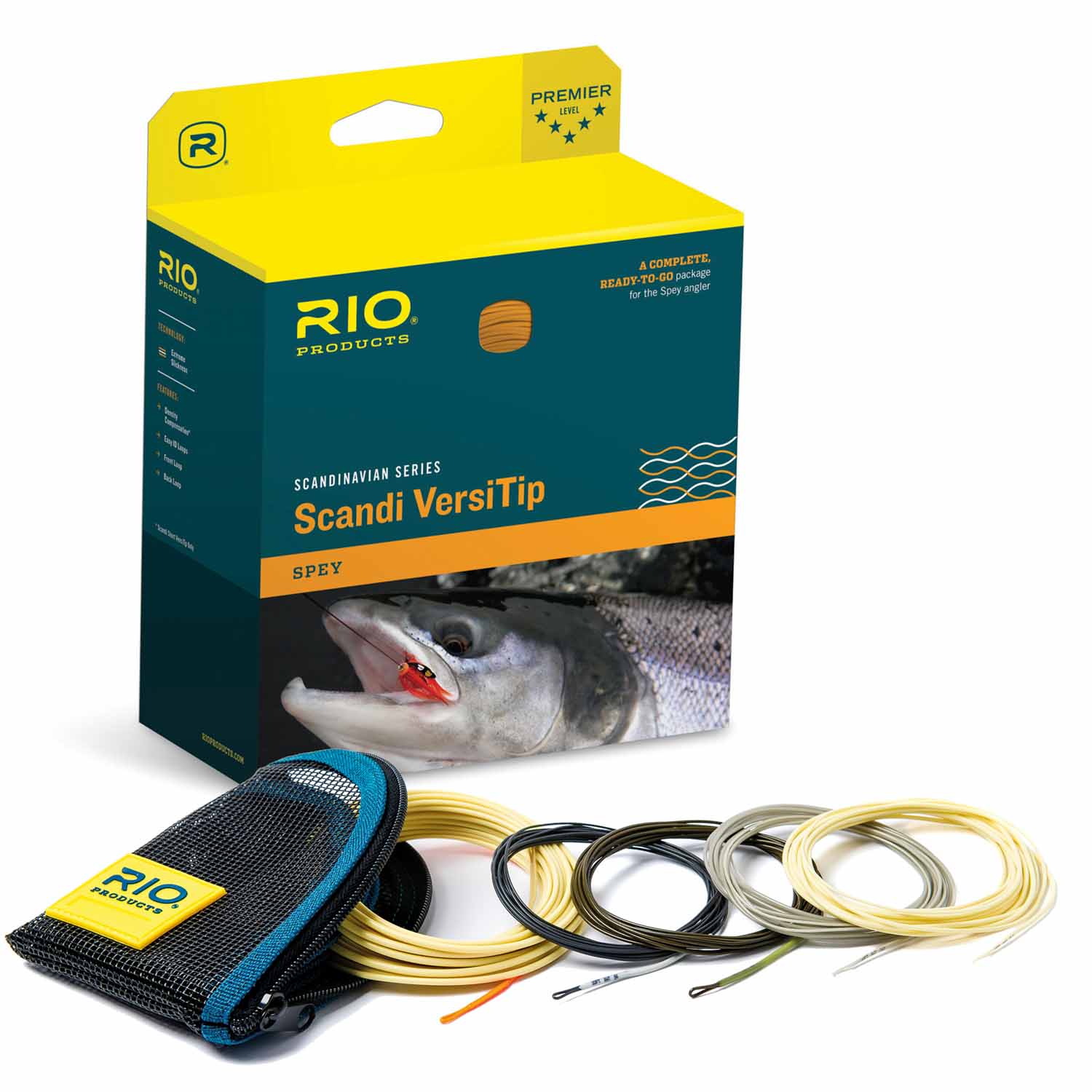 リオ Scandi VersiTip 9WT シンクティップセット スペイライン Product_RIO_FlyLines_Box_Scand