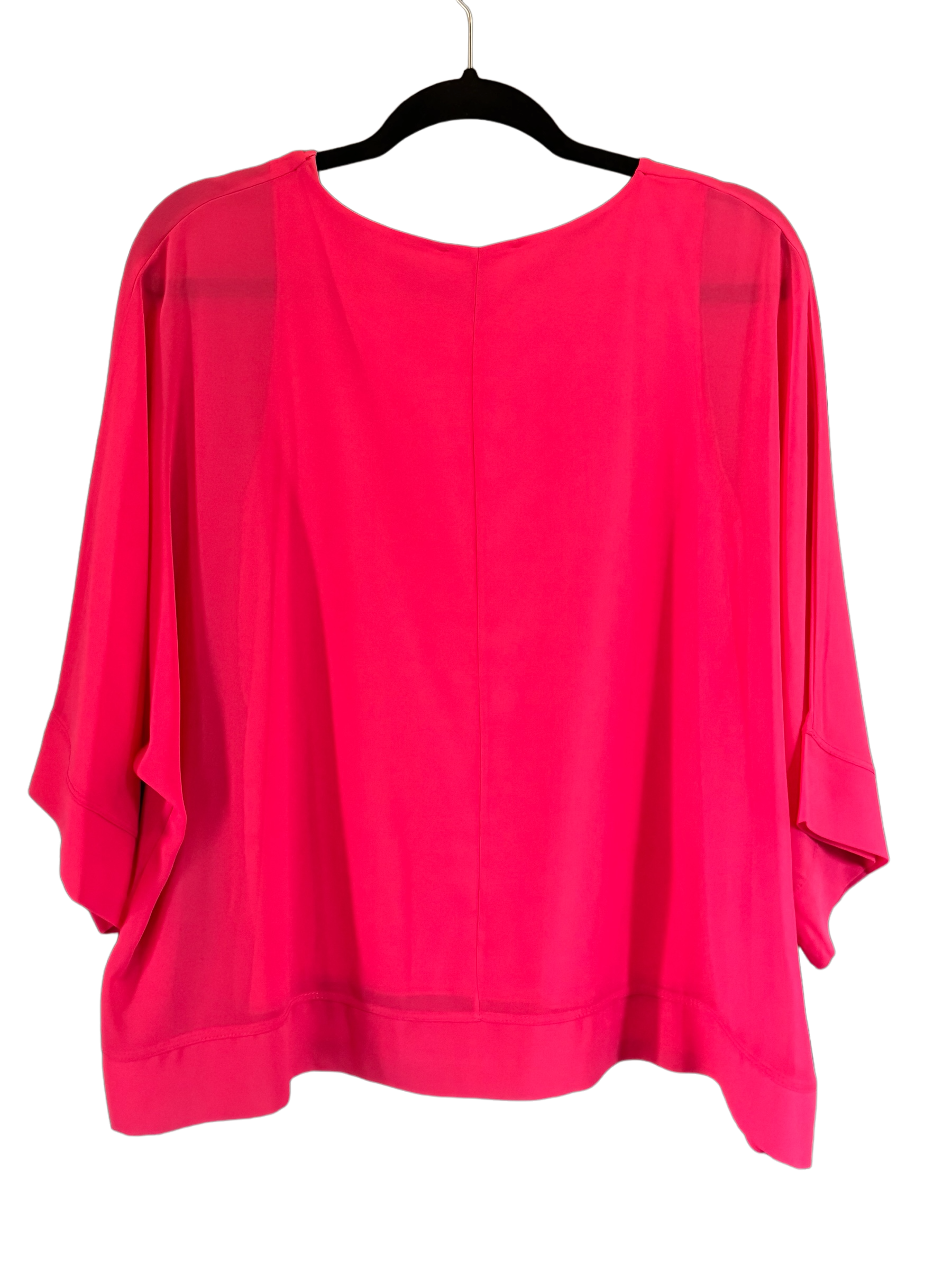 CHIFFONG - TUNIKA - FUCHSIA  - 3