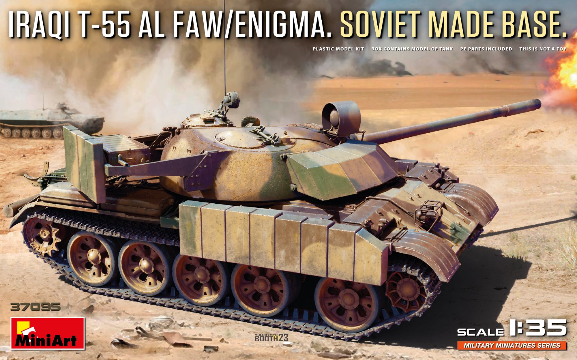 1/35 Iraqi T-55 Al Faw/Enigma. Soviet Made Base