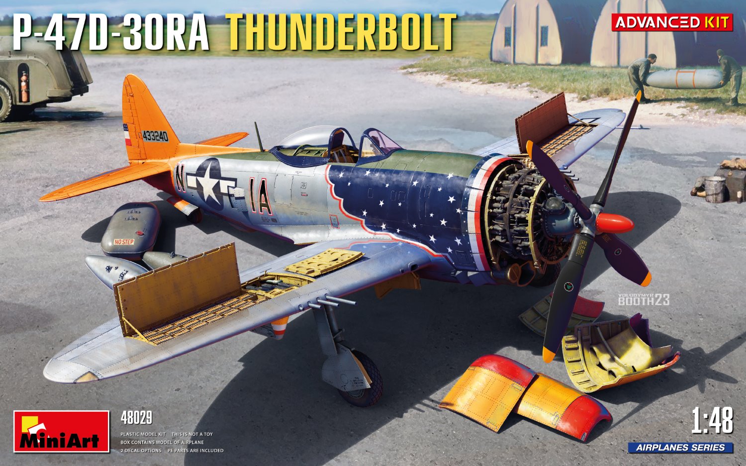 1/48 P-47D-30RA Thunderbolt. Advanced Kit