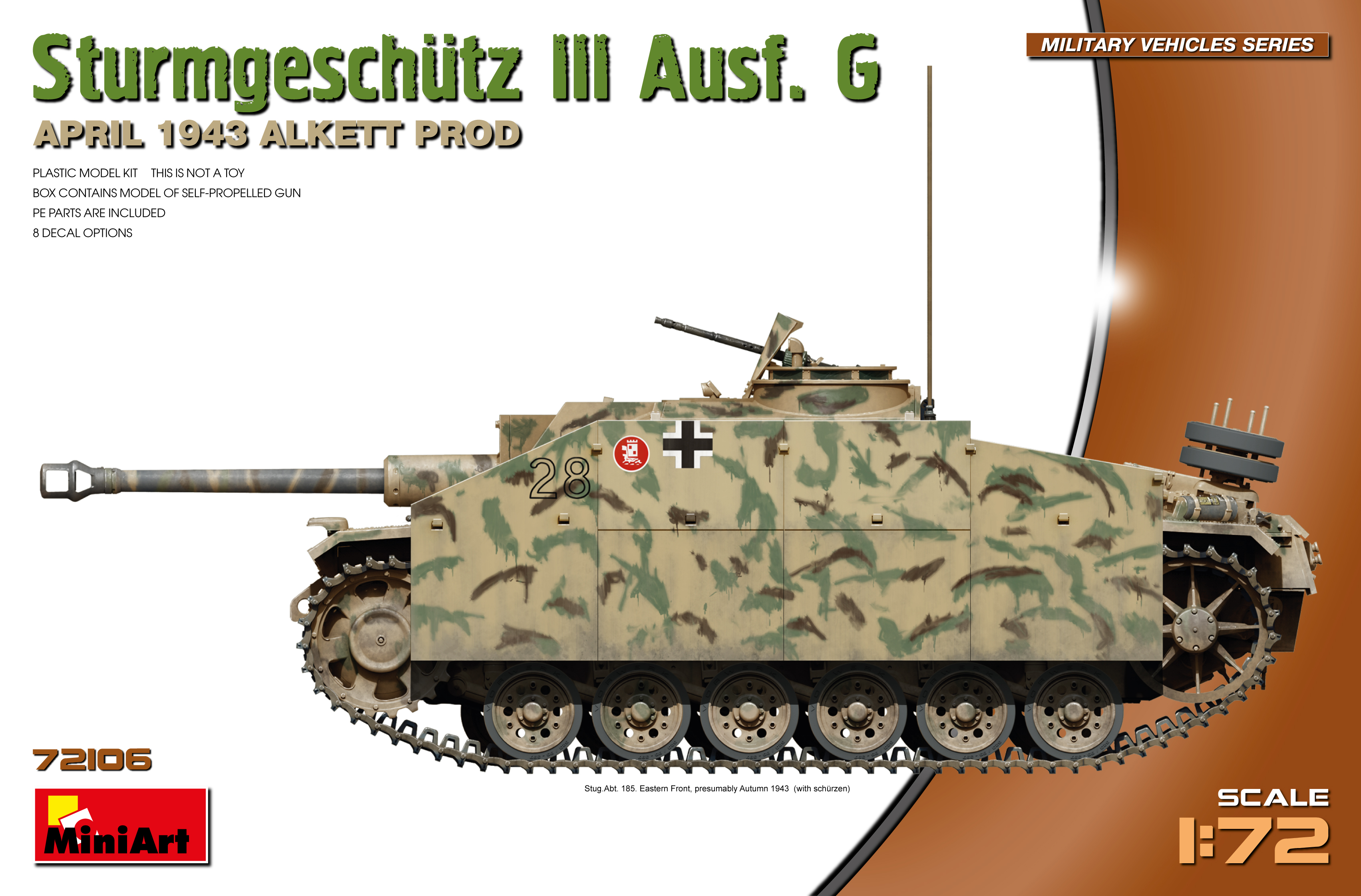 1/72 StuG III Ausf. G  April 1943 Prod.