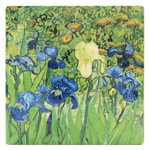 Van Gogh - Glasunderlägg i Keramik 4 olika motiv - 3