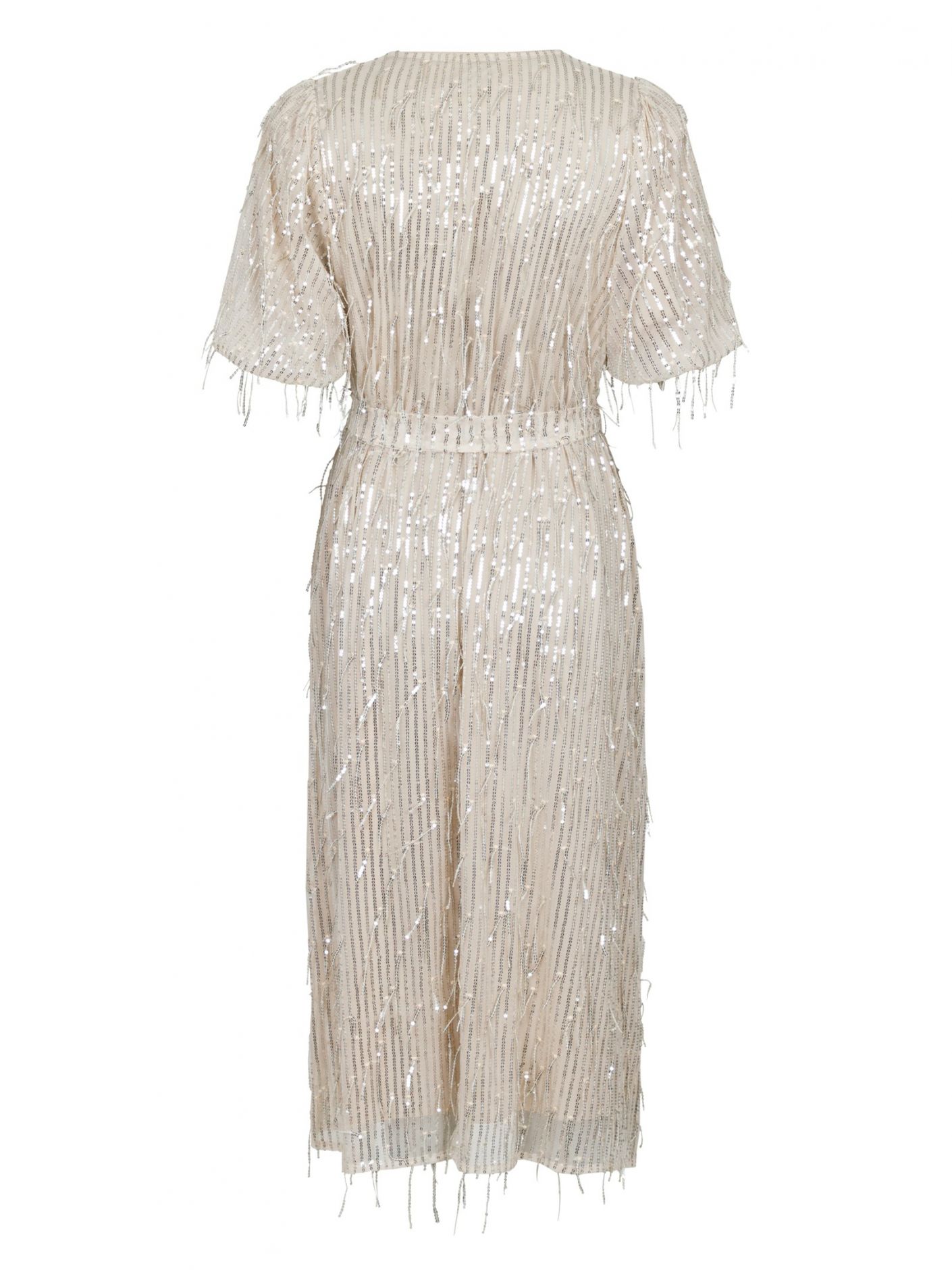 Neo Noir  - Benita Sequins Dress Champagne - 4