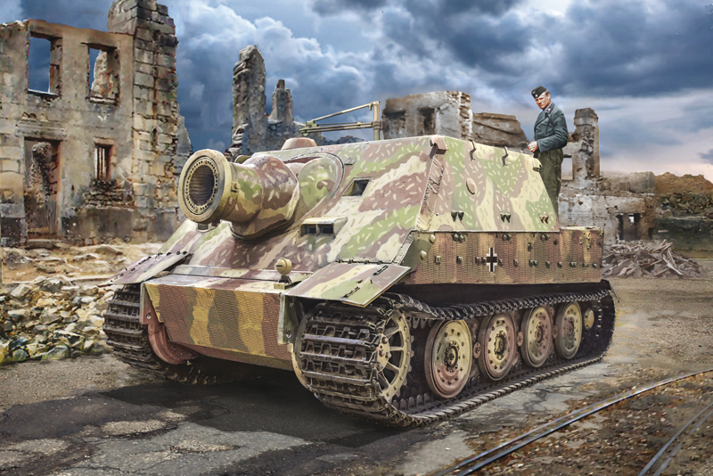 1/35 38 cm RW 61 aus STURMMORSER TIGER