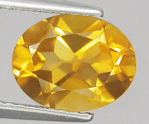 1.72 ct stunning 9x7 mm calibrated oval natural citrine
