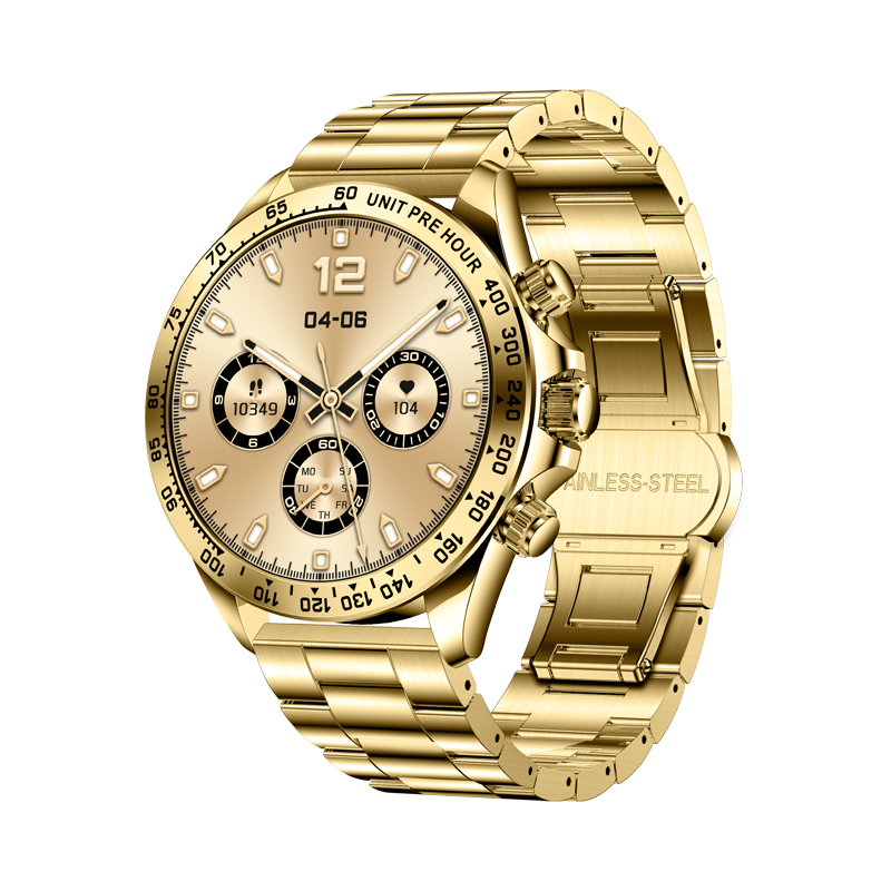 Philippe Palmer Smart Watch LP89 AMOLED Gold Steel