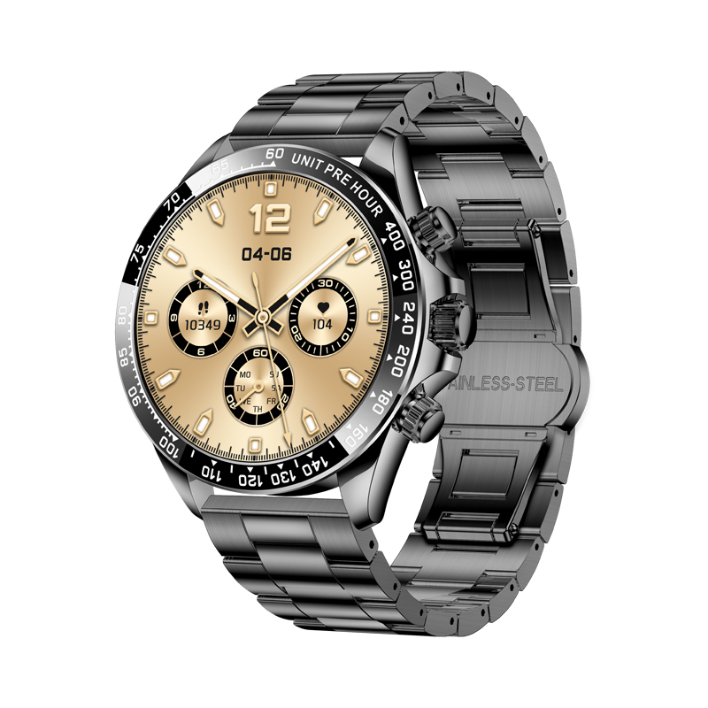 Philippe Palmer Smart Watch LP89 AMOLED Black Steel