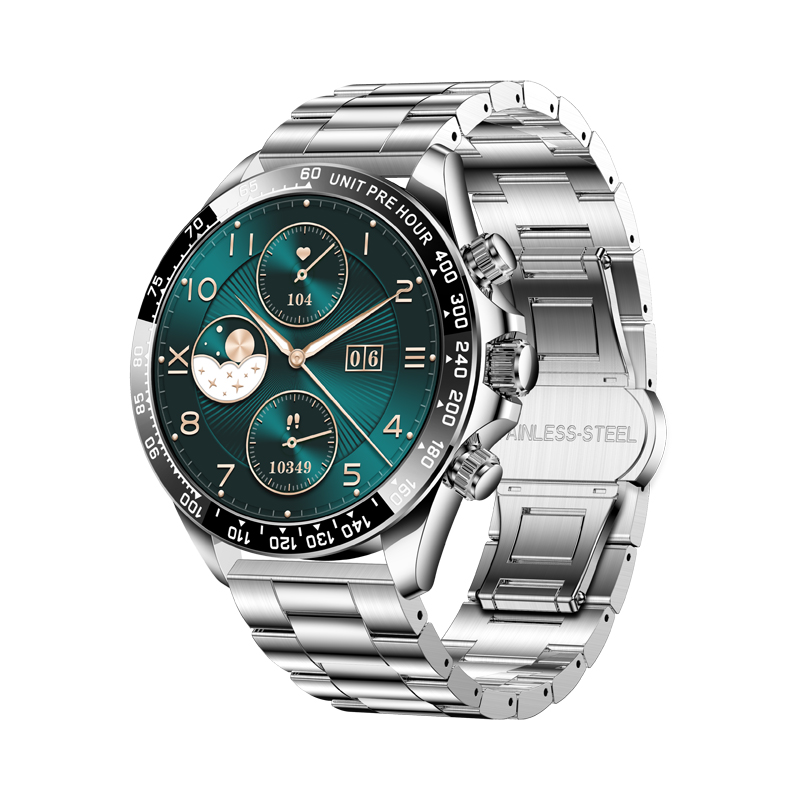 Philippe Palmer Smart Watch LP89 AMOLED Silver Steel