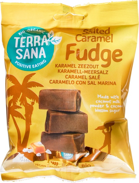 Fudge Salt Karamell 150g Terra Eko